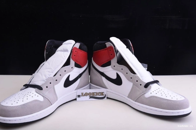 Rep MAX 1 Light Jordan High 555088-126 Air Grey Smoke OG 0813